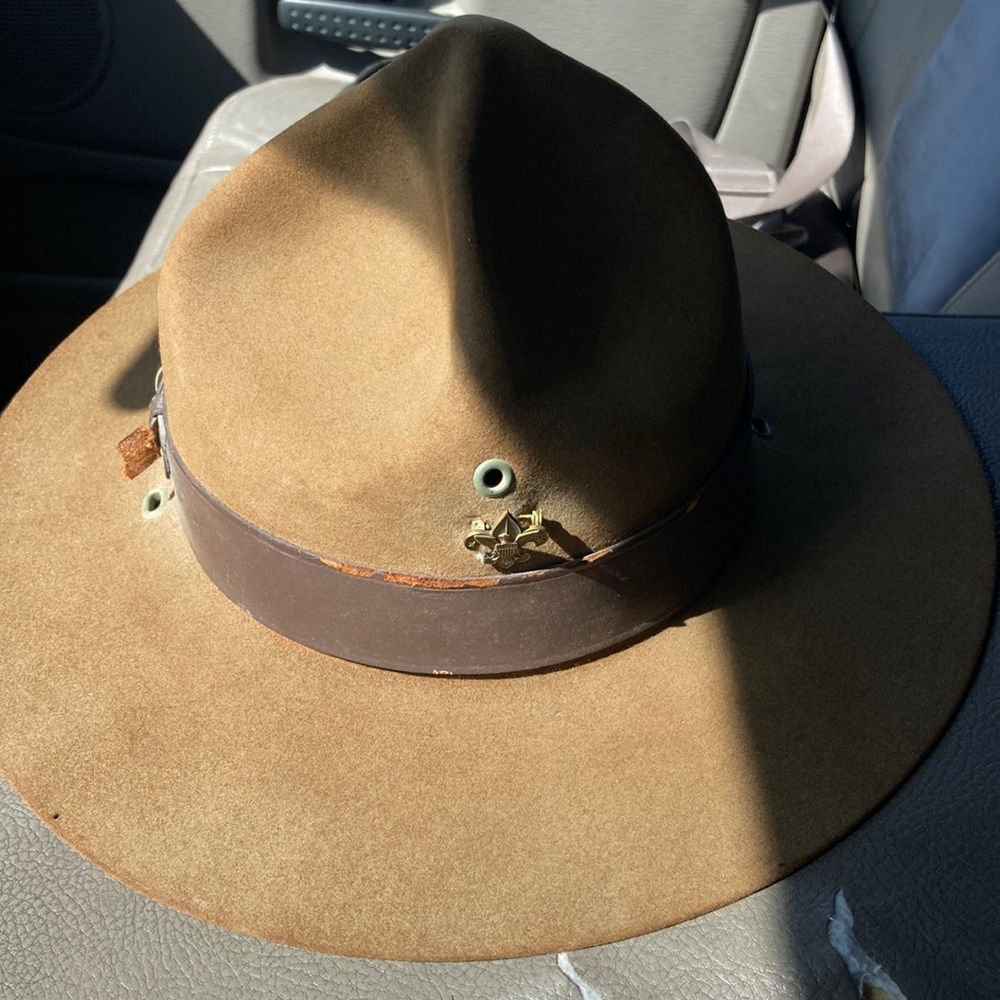Boy Scout Stetson camander cover
